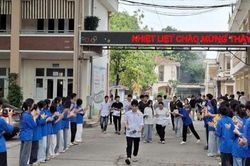 Hơn 1.050 thí sinh xã Mỹ Đức hoàn thành ngày thi tốt nghiệp THPT đầu tiên an toàn