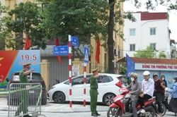 Công an Phú Thượng giữ vững an ninh cho hơn 1.270 thí sinh dự thi