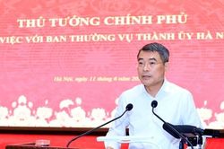 Thủ tướng Lê Minh Hưng: Hà Nội phát huy vai trò dẫn dắt, đóng góp vào tăng trưởng kinh tế quốc gia