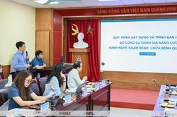 Thống nhất nội dung cốt l&otilde;i cho kỳ kiểm tra đ&aacute;nh gi&aacute; năng lực h&agrave;nh nghề kh&aacute;m chữa bệnh
