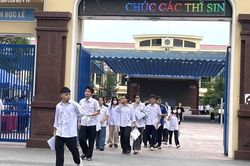 Hơn 290 thí sinh Hải Phòng vắng mặt môn thi Ngữ văn