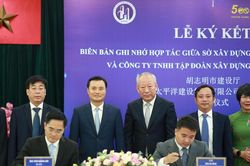 TP Hồ Chí Minh ký hợp tác phát triển hạ tầng đô thị