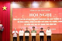 Quảng Ninh: Phấn đấu đến năm 2030 đạt c&aacute;c chỉ ti&ecirc;u l&agrave; địa phương kh&ocirc;ng ma t&uacute;y