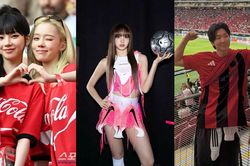 Dàn sao K-pop Lisa, Karina, Winter, Seunghoon 'đổ bộ' ngày hội bóng đá lớn nhất hành tinh