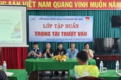 Chuẩn hóa đội ngũ trọng tài trượt ván quốc gia hướng tới Đại hội Thể thao toàn quốc lần thứ X