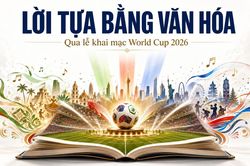 Lời tựa bằng văn hóa qua lễ khai mạc World Cup 2026