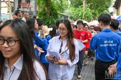 Ngày đầu kỳ thi tốt nghiệp trung học phổ thông diễn ra an toàn, thuận lợi