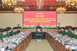 Thông qua Ý định diễn tập của Bộ CHQS tỉnh Quảng Ninh và Bộ CHQS TP Hải Phòng năm 2026