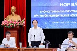 Bộ GD&ĐT họp báo thông tin sau 2 ngày thi tốt nghiệp THPT năm 2026