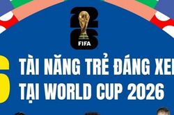 Sáu tài năng bóng đá trẻ nổi bật tại World Cup 2026