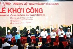Đồng Nai khởi công 10.000 căn nhà ở xã hội cho thuê, hiện thực hóa chủ trương an sinh mới