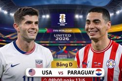 Nhận định Mỹ vs Paraguay, 08h00 ngày 13/6: Khởi đầu giấc mơ