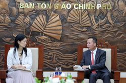 Trưởng Ban Tôn giáo Chính phủ tiếp xã giao Quyền Phó trợ lý Ngoại trưởng Hoa Kỳ