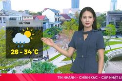 Dự báo thời tiết Hà Tĩnh ngày 12/6: có mưa vài nơi, ngày nắng