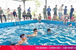 Chung tay ph&ograve;ng đuối nước cho học sinh ho&agrave;n cảnh kh&oacute; khăn