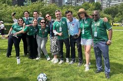 World Cup 2026: Tưng bừng ngày hội bóng đá tại trụ sở LHQ