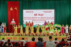 Đưa văn hóa nghệ thuật về cơ sở để gìn giữ di sản bền vững