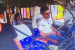 Tài xế ngủ gật khiến xe buýt đâm vào tường, hành khách văng khỏi ghế