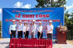 Đam Rông 2 đầu tư hạ tầng, phát triển sản xuất để đạt chuẩn nông thôn mới