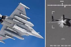 Rafale Pháp khẩn cấp xuất kích chặn UAV Ukraine bay vào không phận NATO