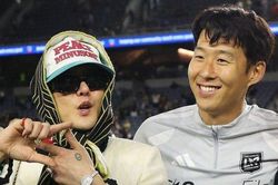 Son Heung Min gây chú ý với một chi tiết liên quan đến G-Dragon trong trận ra quân World Cup