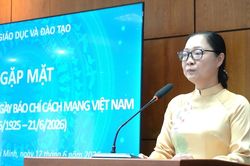 Thứ trưởng Bộ GD&ĐT Nguyễn Thị Quyên Thanh: 'Báo chí là người bạn đồng hành tin cậy của ngành giáo dục'
