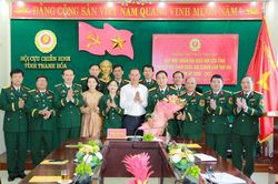 Gặp mặt đoàn đại biểu dự Đại hội đại biểu toàn quốc Hội Cựu chiến binh Việt Nam lần thứ VIII