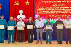 Châu Đốc nâng cao hiệu quả công tác quân sự, quốc phòng địa phương