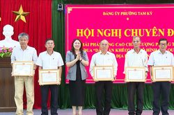 Phường Tam Kỳ n&acirc;ng cao chất lượng phong tr&agrave;o thi đua 'D&acirc;n vận kh&eacute;o'