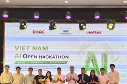 Trao giải cuộc thi Vietnam Al Open Hackathon