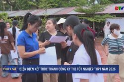 Điện Bi&ecirc;n kết th&uacute;c th&agrave;nh c&ocirc;ng kỳ thi tốt nghiệp THPT năm 2026