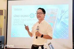 35 nhà báo, học viên tham gia bồi dưỡng Kỹ năng ứng dụng AI sáng tạo sản phẩm báo chí đa phương tiện