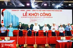 Thành phố Đồng Nai chính thức khởi công Dự án nhà ở xã hội cho thuê sớm nhất cả nước