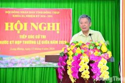Cử tri kiến nghị vấn đề đất đai, cải cách thủ tục hành chính