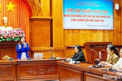 Tập huấn nâng cao năng lực khởi nghiệp đổi mới sáng tạo năm 2026