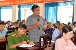 Cử tri kiến nghị vấn đề môi trường và chính sách người có công
