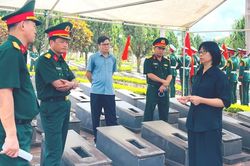 Gia Lai: Tổng duyệt lễ viếng, truy điệu và an táng hài cốt liệt sĩ
