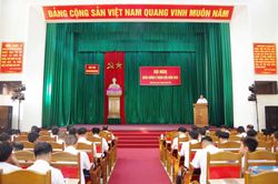 Trung tâm Huấn luyện Vùng 4 Hải quân tổ chức hội nghị quân chính 6 tháng đầu năm