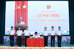 Lữ đoàn 101 phát động Chiến dịch Thanh niên tình nguyện hè