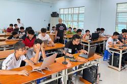 Phường Cam Ranh gặp mặt các đội tham gia Cuộc thi Sáng tạo Robotics tỉnh Khánh Hòa lần thứ I