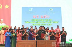 Ký kết chương trình 'Đồng hành cùng phụ nữ biên cương' giai đoạn 2026 - 2030