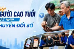 Giúp người cao tuổi bắt nhịp chuyển đổi số