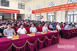 Xã Bình Sơn triển khai kế hoạch lấy mẫu ADN đối với các phần mộ liệt sĩ chưa xác định được thông tin