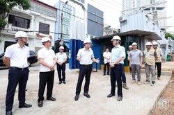 Phó Chủ tịch UBND tỉnh Vũ Việt Văn kiểm tra tiến độ thi công dự án nhà ở xã hội khu vực Việt Trì