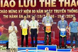 Giải thể thao chào mừng 80 năm Ngày truyền thống Thi hành án dân sự