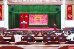Tập huấn thực hiện 4 thủ tục hành chính của Đảng trên môi trường điện tử