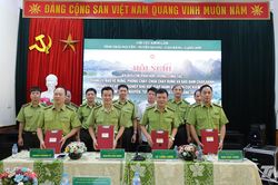 Ký Quy chế phối hợp quản lý, bảo vệ rừng vùng giáp ranh 4 tỉnh
