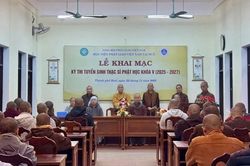Học viện Phật giáo VN tại Huế tuyển sinh thạc sĩ Phật học khóa VI (2026-2028)