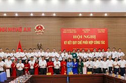 Nghệ An: Tăng cường phối hợp giữa các cơ quan tham mưu, giúp việc của tỉnh