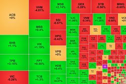 VN-Index rung lắc, một mã ngành chứng khoán tăng trần ba phiên